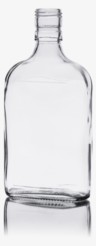 350ml Oval Flask - Glass Bottle