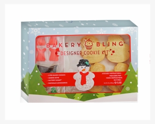 Snowman Designer Cookie Kit By Bakery Bling Comes With - Event