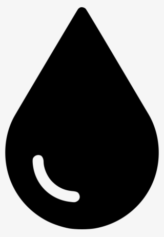 Oil Water Drop Comments - Blood Donation Black And White