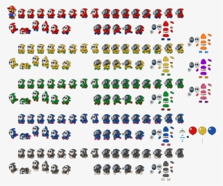 Click For Full Sized Image Shy Guy And Snifit - Emoticon