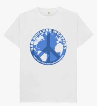 Ban Nuclear Weapons T-shirt - World Map
