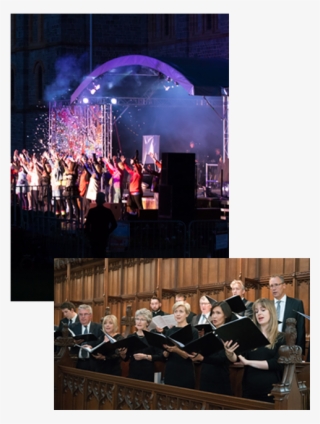 Buckfast Abbey - Stage