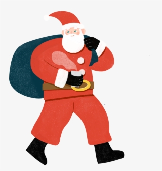 Make A Date With Santa - Cartoon