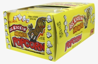 Ass Kickin' Habanero Popcorn 12 Pack $22 - I Can't Believe It's Not Butter!