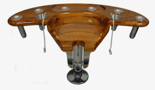 Release Marine Battle Saddle 6 Hole - Coffee Table