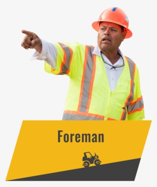 Foreman In Asphalt - Hard Hat