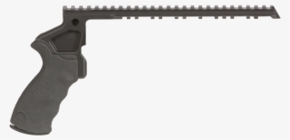 Short Rail Mount Pistol Grip Frame - Rifle
