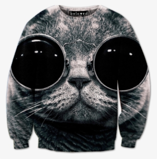 Cool Cat Crewneck Sweatshirt - Fond D Écran Hd Swag