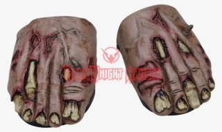Zombie Flesh Cover Feet - Zombie Flesh