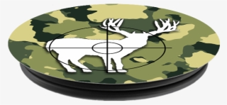 Deer Hunting Crosshairs Popsocket - Burro