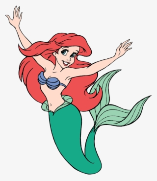 Mermaid Ariel Clip Art - Cartoon