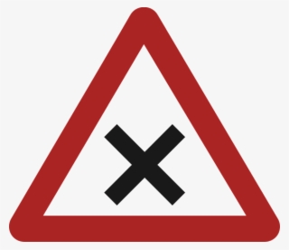 Free Png Download Priority To The Right Road Sign Png - Theory Test Road Signs