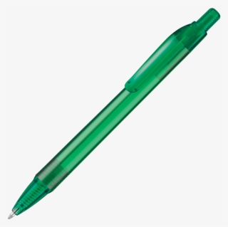 Translucent Printed Pen In Green - Stationery