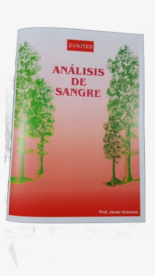 Libro Análisis De Sangre - Tree