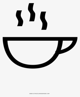 Coffee Cup Coloring Page
