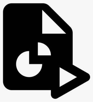 Jogar O Relatório Gráfico De Pizza Icon - Sign