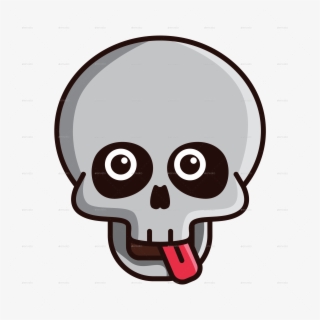 Version/png/color-05 - Skull Funny Transparent