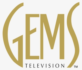gems television logo png transparent - tan