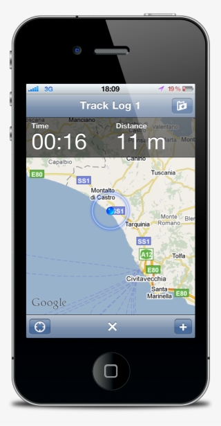Track Location In The Background With Gps Tracks 3 - Iphone Gps Png