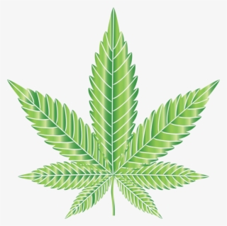 Cannabis Sativa Joint Medical Cannabis Drug - Cartoon Pot Leaf Png
