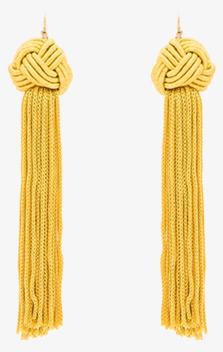 Astrid Gold Tassel Earrings - Earrings