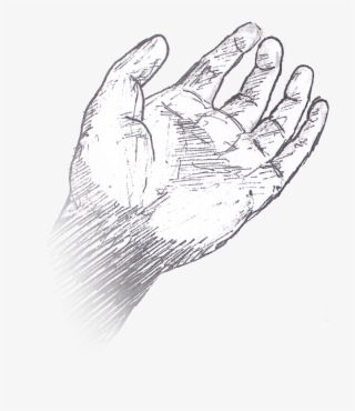 Reaching Hands Sketch - Darkness