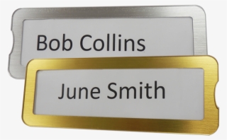 Name Plates Silver And Gold 1 - Signage