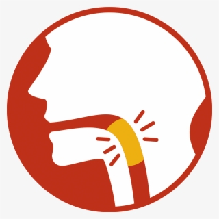 Throat Pain - Sore Throat Icon Png