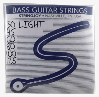 Stringjoy Nickel Alloy Round Core 6-string Light Bass - Bass Guitar