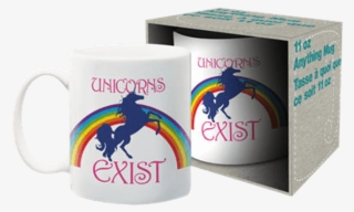 Unicorns Exist Coffee Mug - Produtos Nasa