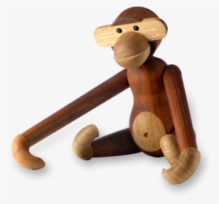 Monkey Small Teak Limba - Duńska Małpka