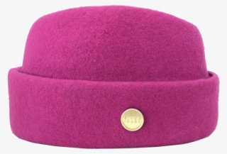 Simon & Mary Military Fez Hat Magenta - Beanie