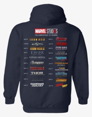 Marvel Studios Ten Years Marvel Universal - Shirt