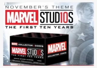 Marvel Collectors Corps Marvel Studios 10th Anniversary - Marvel Heroes 2015