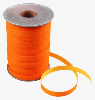 Ribbon, 10mm, 200m, Orange/orange - Label