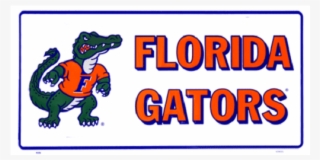Florida Gators Ncaa License Mascot Plate - Cartoon