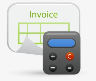 invoice calculator lite ecommerce icon - graphic design