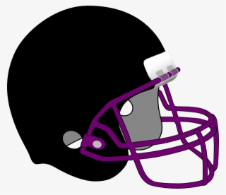 Football Helmet B&n Clip Art - Black Football Helmet Clipart
