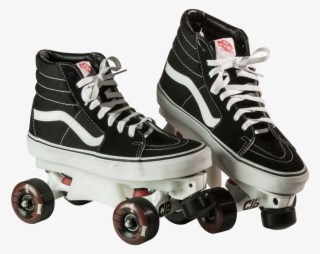 Vans Chicks In Bowls Custom Roller Skates Cib Skatepark - Vans High Top Roller Skates