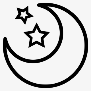 Moon And Stars Comments - Illustration