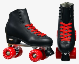 Black And Red Roller Skates