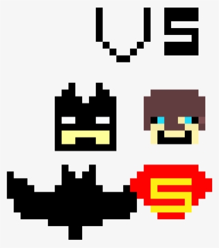 Batman Vs Superman - Rocket Pixel Art Gif