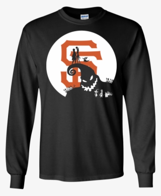 Jack Skellington And Sally San Francisco Giants Halloween - T-shirt