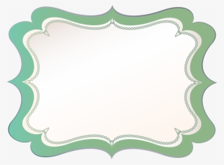 Green Outline Point Middle Tray With White Inside Badge - Iso 14001