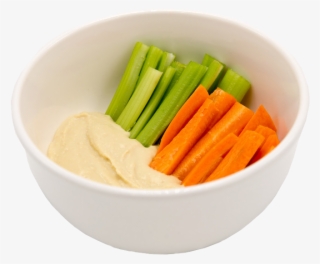 Veggies With Hummus - Carrot