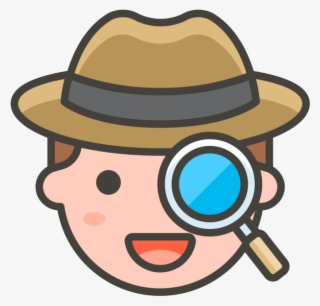 Detective Emoji Png Transparent Emoji - Detective Icon