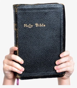 Hands Holding Up The Bible - Bible
