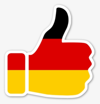 Me Gusta Alemania Pegatina