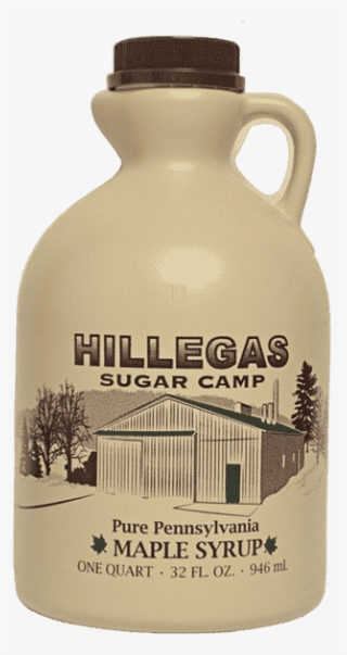 Hillegas Sugar Camp Quart Maple Syrup - Water Bottle