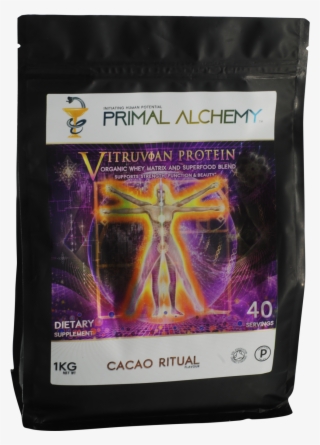 Vitruvian Protein - Cacao Ritual - Primalalchemy